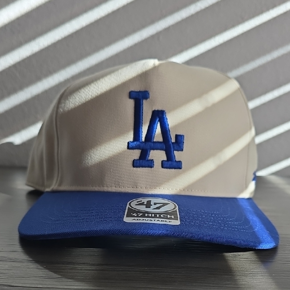 47 Brand Blue and Tan LA Hat